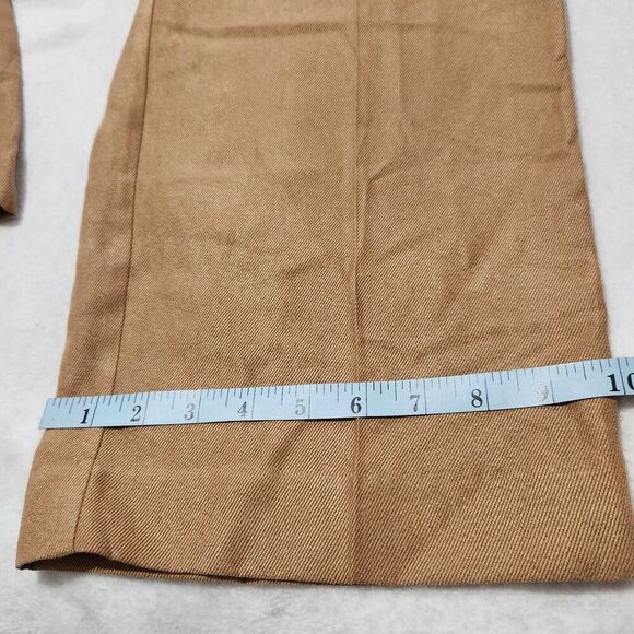 Alfred Dunner Dress Pants Size 16 Classic Fit Elastic Waist Brown Color - Picture 13 of 16
